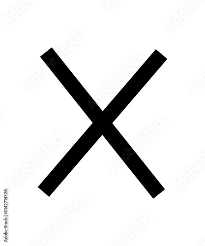 Cross icon