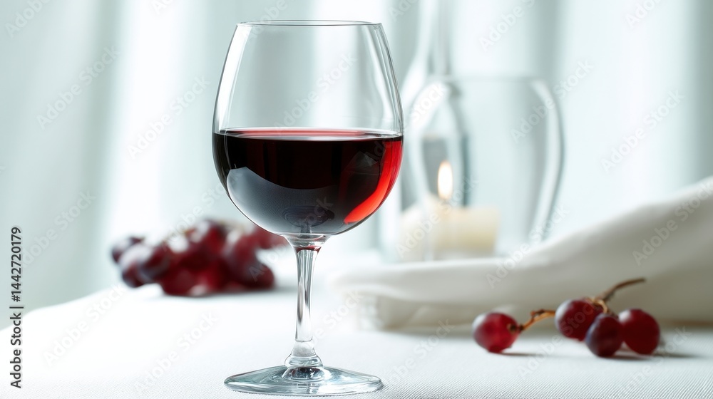 Elegant Red Wine Glass Elegant Red Wine Glass