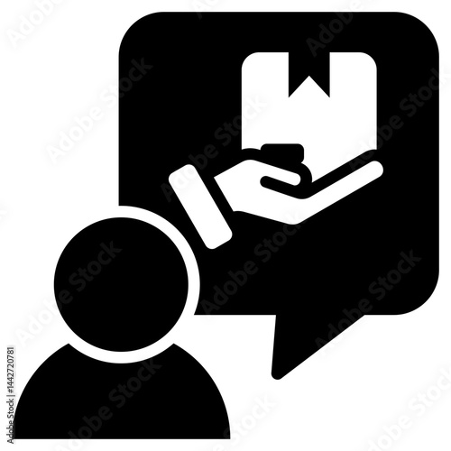 Seller Glyph Icon