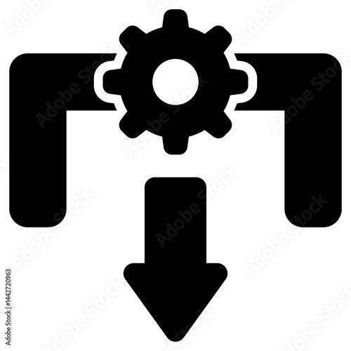 Output Glyph Icon