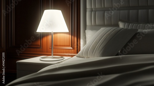 Night Bedroom Lighting Interior