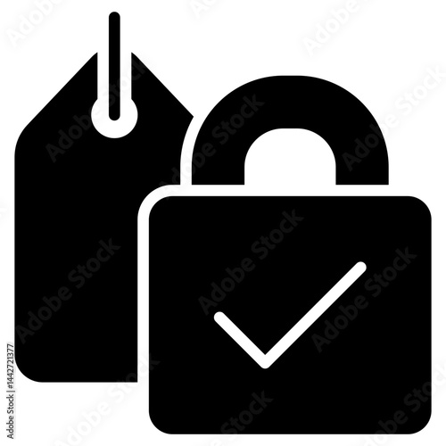 Price Fixing Glyph Icon