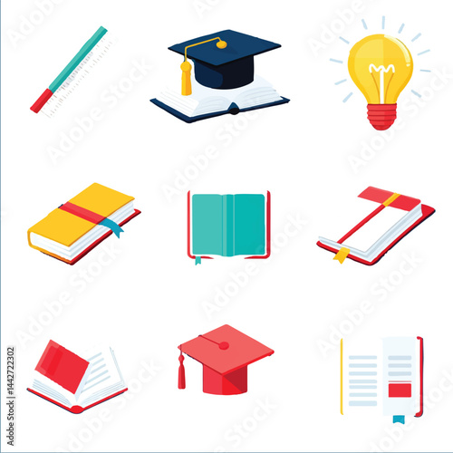 education icons pack
