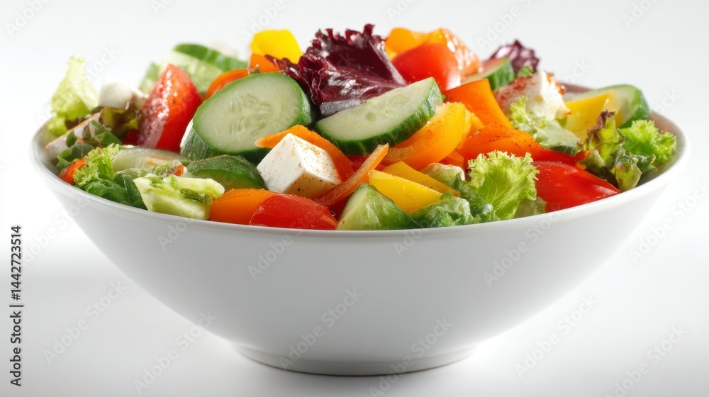 Fresh Colorful Vegetable Salad Fresh Colorful Vegetable Salad