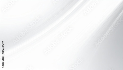 Dynamic flowing white fabric studio background textile photography soft lighting close up elegance and texture