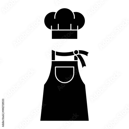 Chef Cook Kitchen Apron Icon