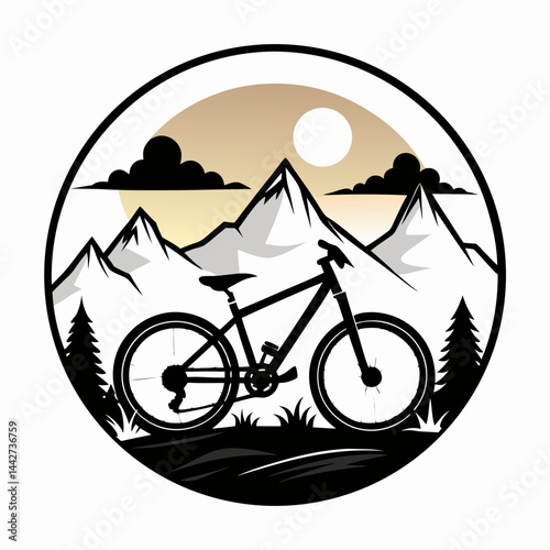 bike on the road