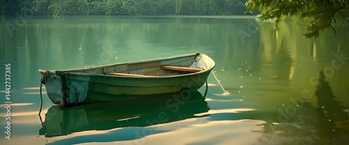 boat on the river