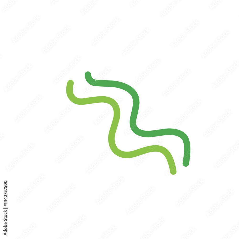 abstract green wave abstract green wave