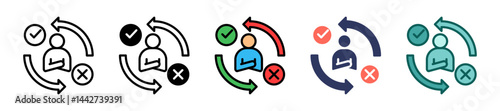 Decision Making multiple icon