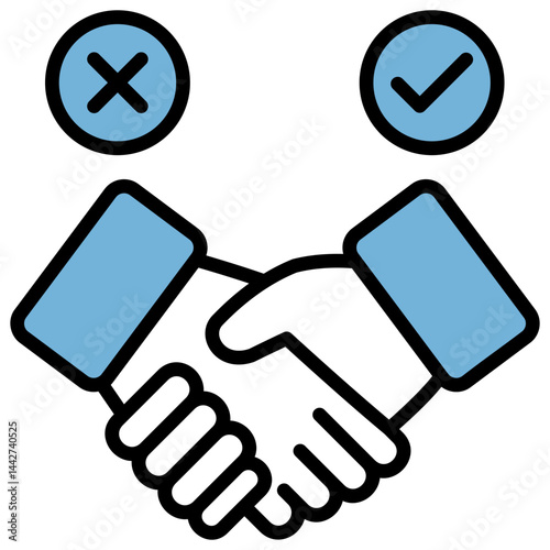 Collusion Blue Black Icon