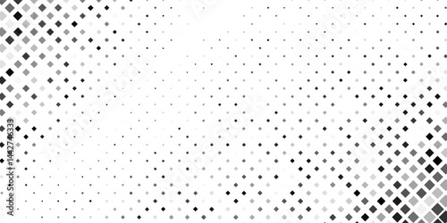 Design grunge halftone gradient background. Faded grit noise texture. White and black abstract modern design illustration