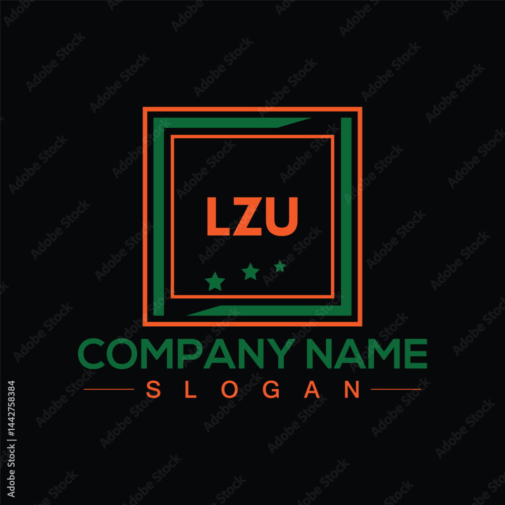 Obraz premium Colorful abstract logo design template