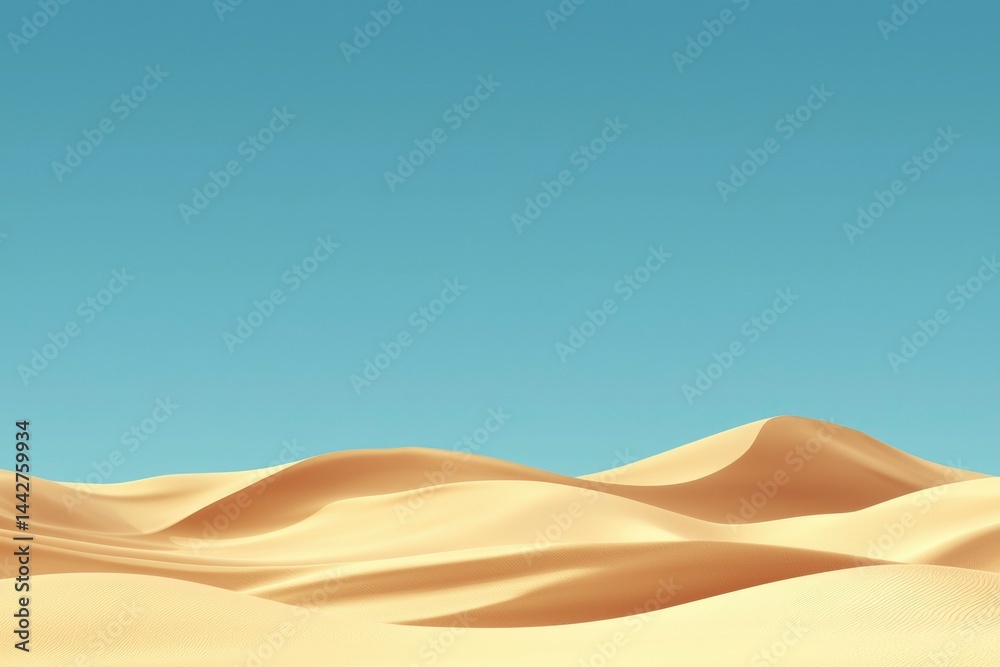 Sandy Desert Landscape Sandy Desert Landscape