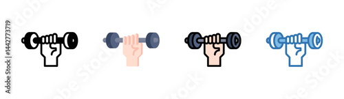 Dumbbells Icon