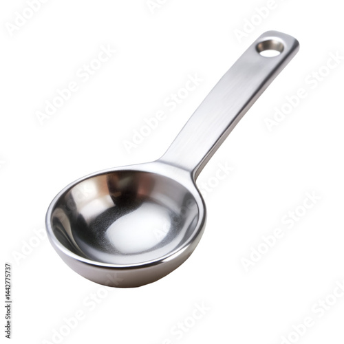 Measuring spoon isolated on transparent background 