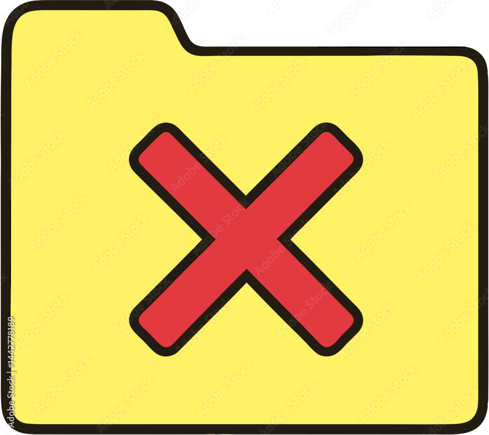 Fototapeta premium 삭제표시폴더심볼