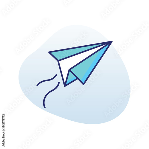 Paper Plane Vector icon