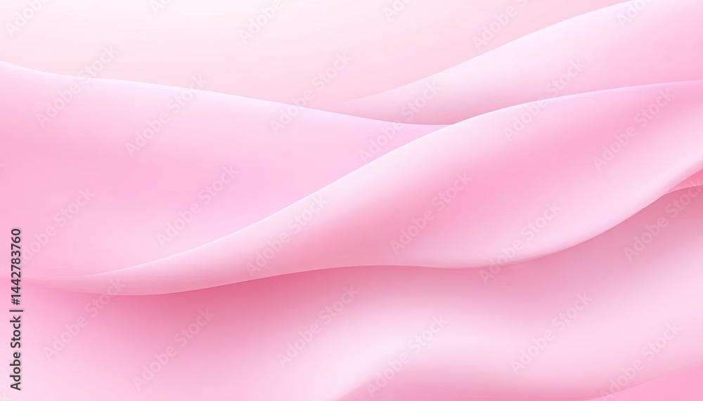 Gentle Pink Wave Abstract Soft Gradient Background Smooth Wavy Shapes Gentle Pink Wave Abstract Soft Gradient Background Smooth Wavy Shapes