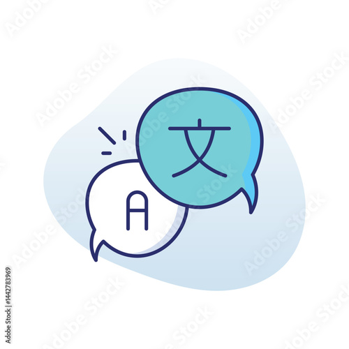 Language  Vector icon