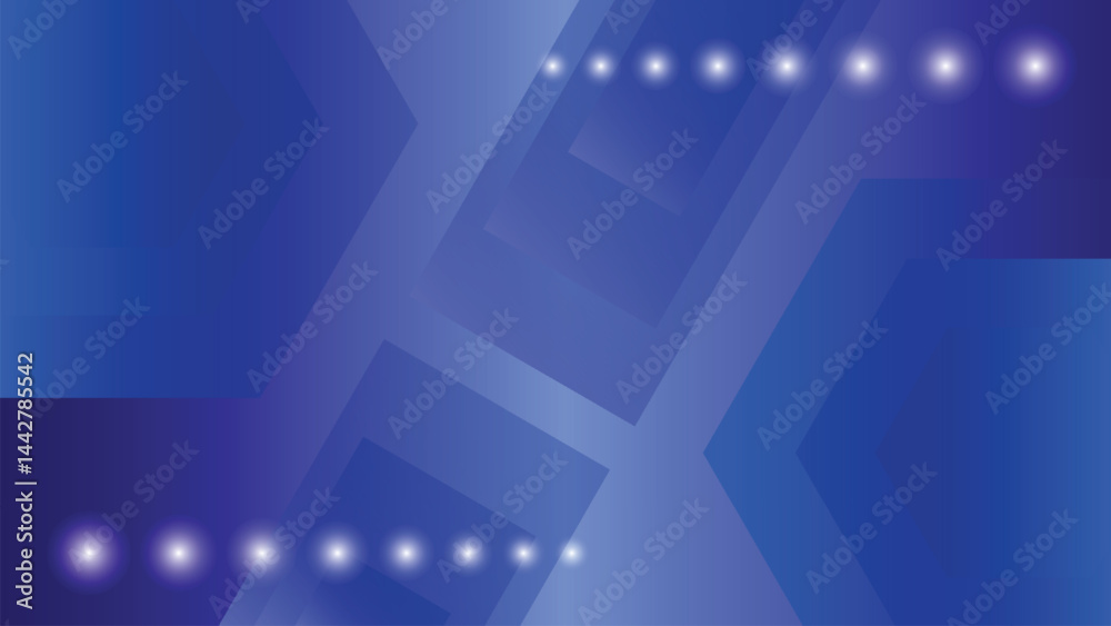 Obraz premium dARK BLUE HEXAGONAL AND RIGHTANGLE abstrack Bagroun by using sun