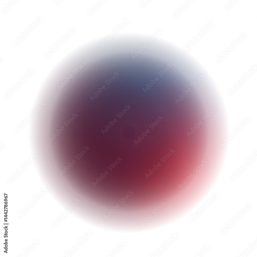 Fototapeta premium gradient blur round shape,abstract colorful sphere, abstract shape,blur effect