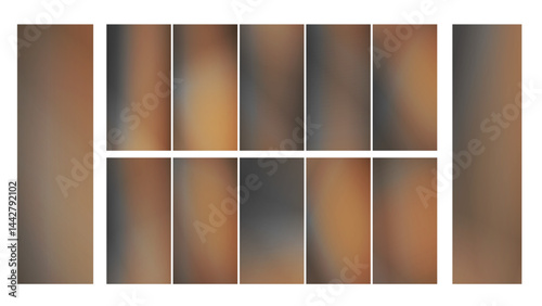 Abstract gradient mesh background, muted warm tones, design element