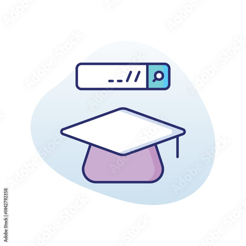 Search Engine Vector icon