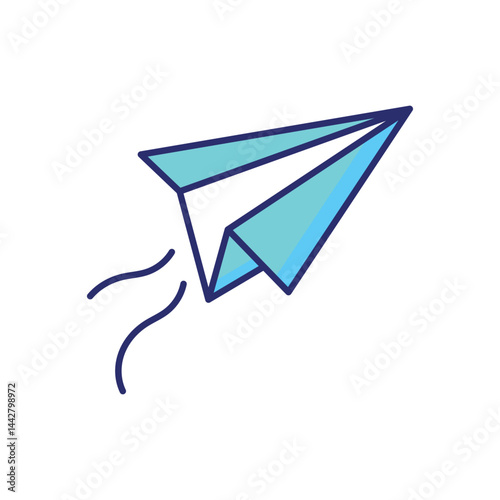Paper Plane Vector icon