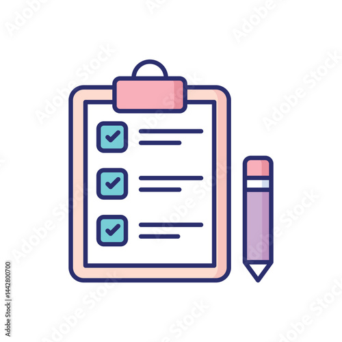 Test  Vector icon