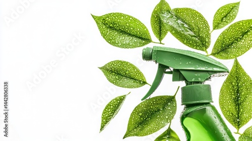 All-purpose cleaner spray isolated on white background
