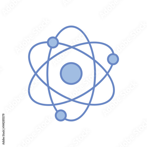 Nuclear Physics Vector icon