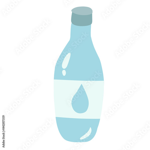 Picnic basket vector illustration for garden party