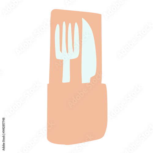 Picnic basket vector illustration for garden party