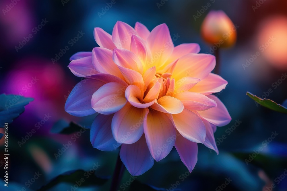 Fototapeta premium HD wallpaper with macro floral details, soft focus and natural tones