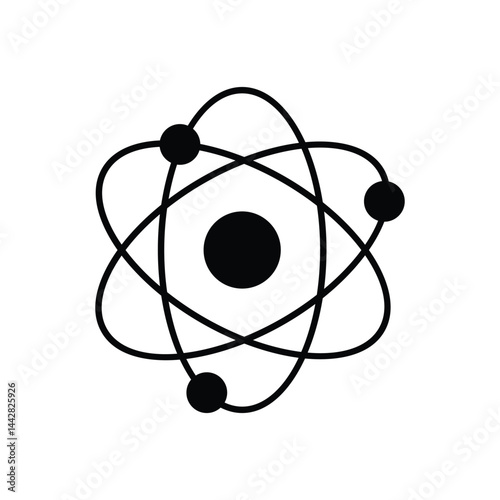 Nuclear Physics Vector icon