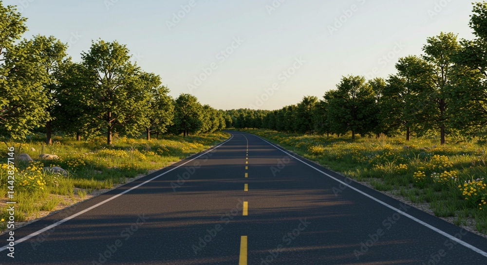 Fototapeta premium road in the mountains