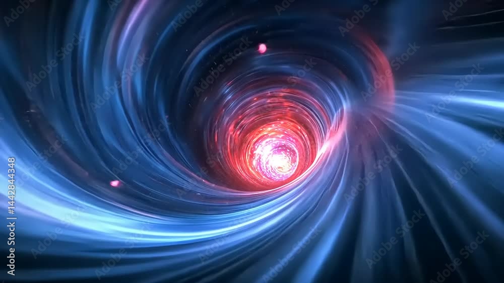 Abstract swirling vortex tunnel Abstract swirling vortex tunnel
