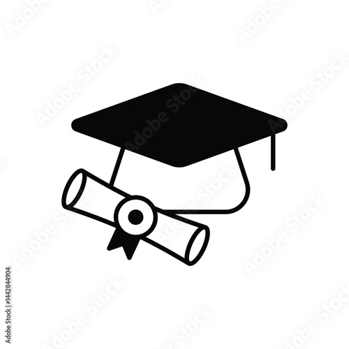Graduation  Vector icon