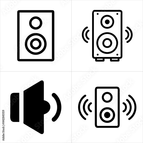 sound icon set
