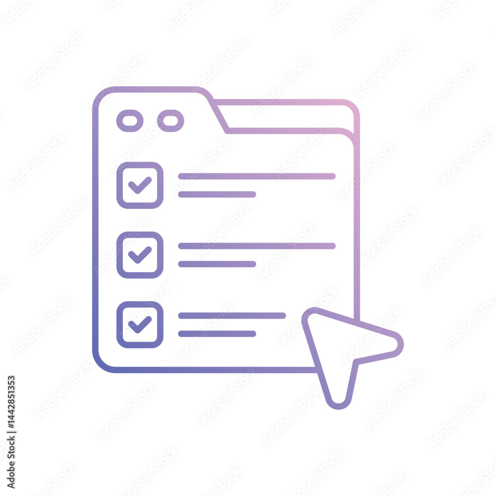 Quiz Vector icon Quiz Vector icon