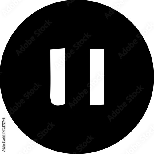 pause circle icon