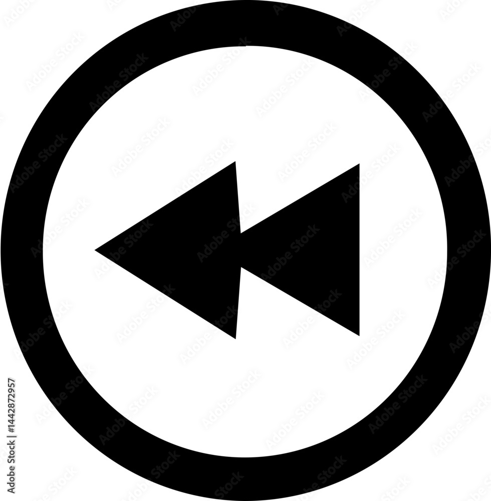 Fast backward Circle icon
Fast backward Circle icon