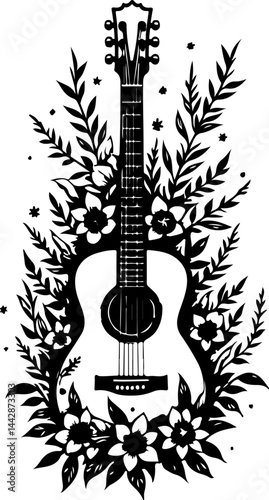 roll, Rock music, Musical instrument, Freedom, Winged Electric Guitar  skull  with Stars and Banner vector bundle