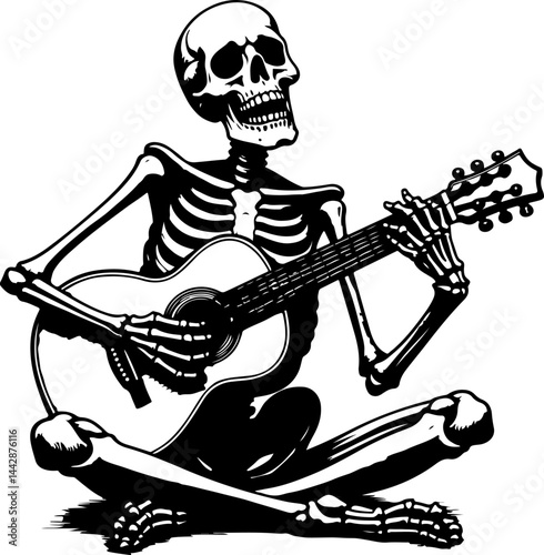 Guitar Silhouette Music, Musician, Acoustic guitar, Feminine,  vector bundle