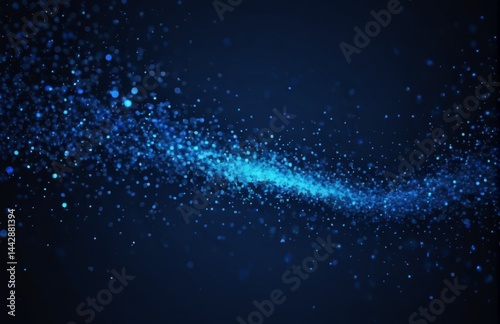 空間, 空, 星, 光, 夜, 銀河, ユニバース, 暗い, 青, 水, 星, パーティクル, 背景, モーション, 