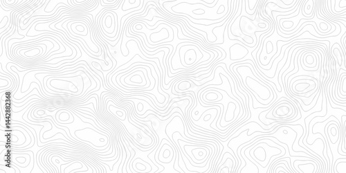Abstract pattern with lines seamless pattern and topography map and counter map. abstract sea map area space geometric line technology topo landscape grid map texture.