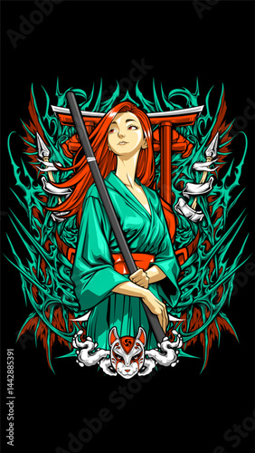 samurai girl