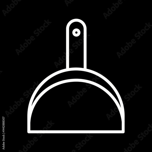 Dustpan Vector Icon