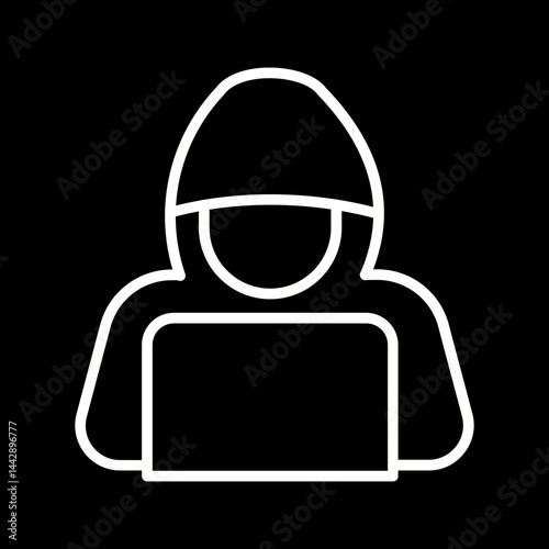 Hacker Vector Icon